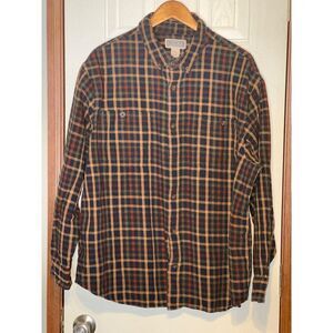 Duluth Trading Co Men’s Button Up Flannel  Size 2XL